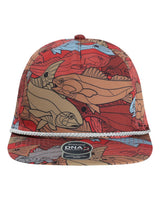 Imperial The Golden Hour Cap. DNA014 - Red/ Tan