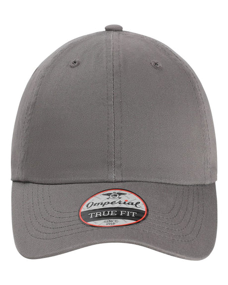 Imperial The Original Buckle Dad Hat. X210B - Charcoal