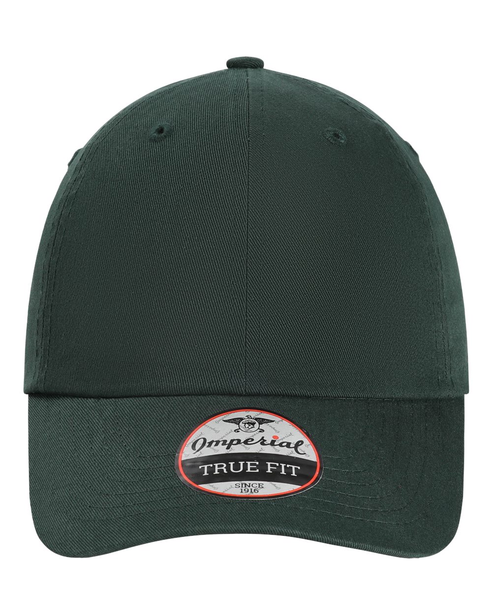 Imperial The Original Buckle Dad Hat. X210B - Dark Green