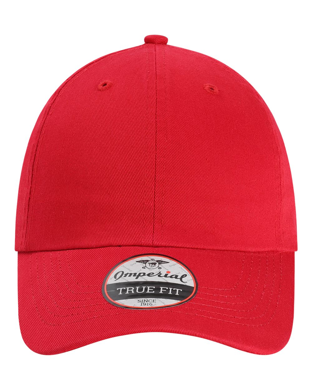 Imperial The Original Buckle Dad Hat. X210B - Red