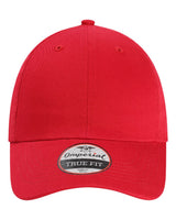 Imperial The Original Buckle Dad Hat. X210B - Red