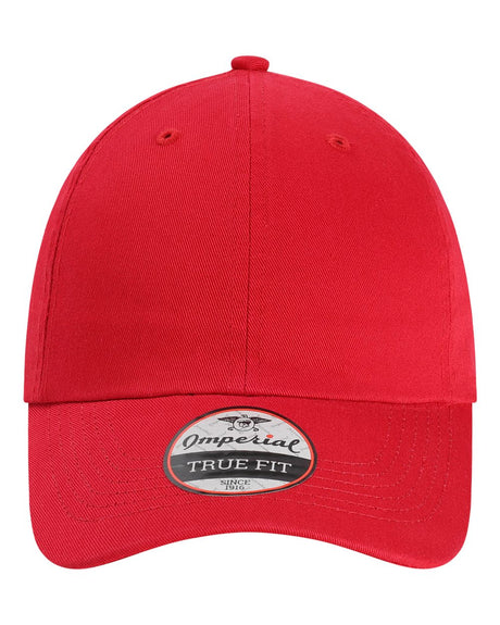Imperial The Original Buckle Dad Hat. X210B - Red