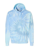 Colortone Youth Tie-Dyed Hooded Sweatshirt. 8777Y - Lagoon