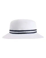 Imperial The Oxford Performance Bucket Hat. 1371P - White/ Navy