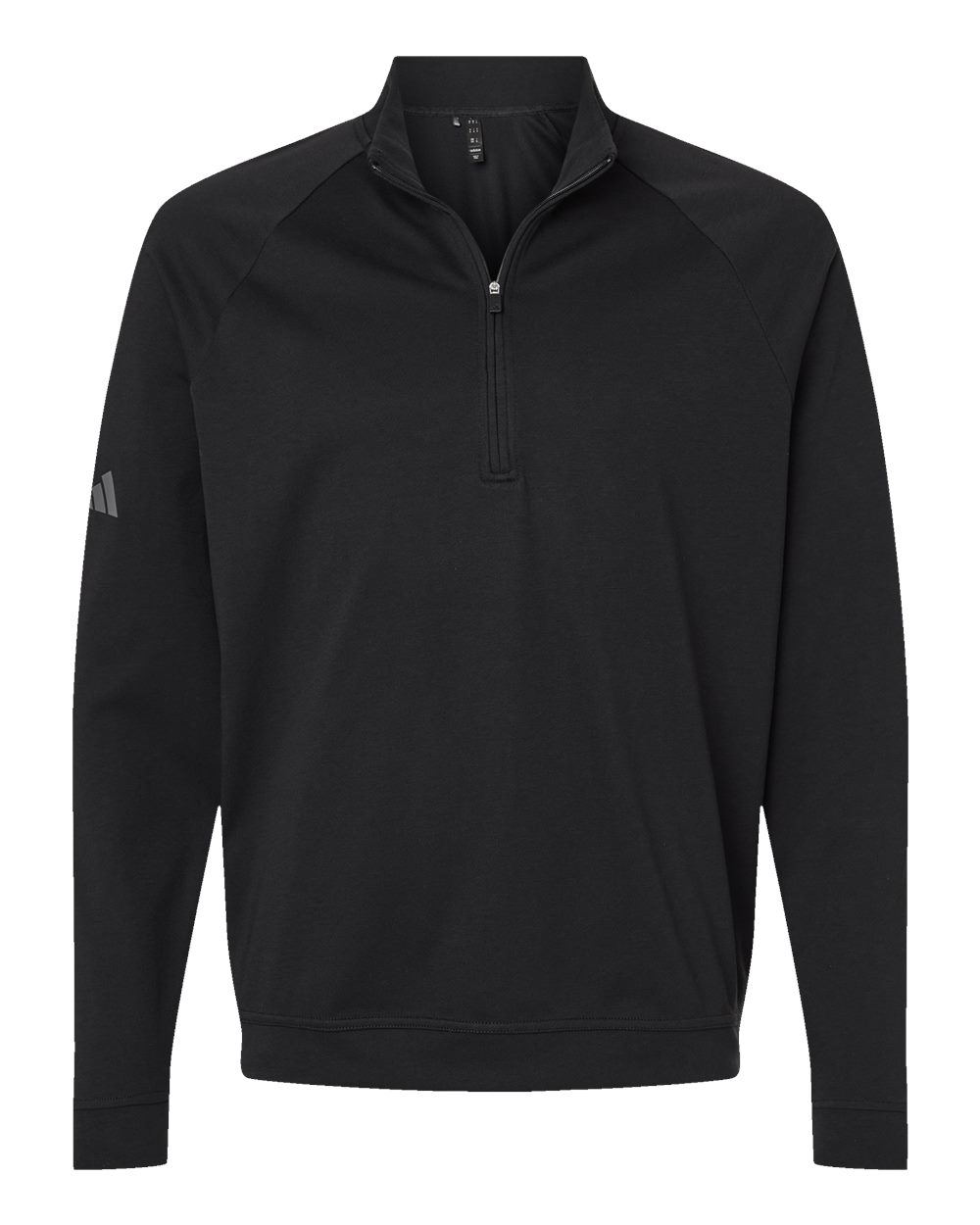 Adidas Men's Club Quarter-Zip Pullover. A598 - Black