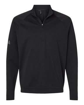 Adidas Men's Club Quarter-Zip Pullover. A598 - Black