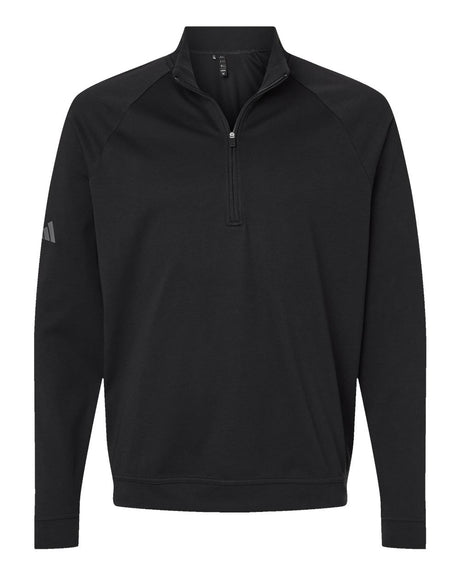 Adidas Men's Club Quarter-Zip Pullover. A598 - Black