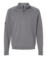 Adidas Men's Club Quarter-Zip Pullover. A598 - Grey Three
