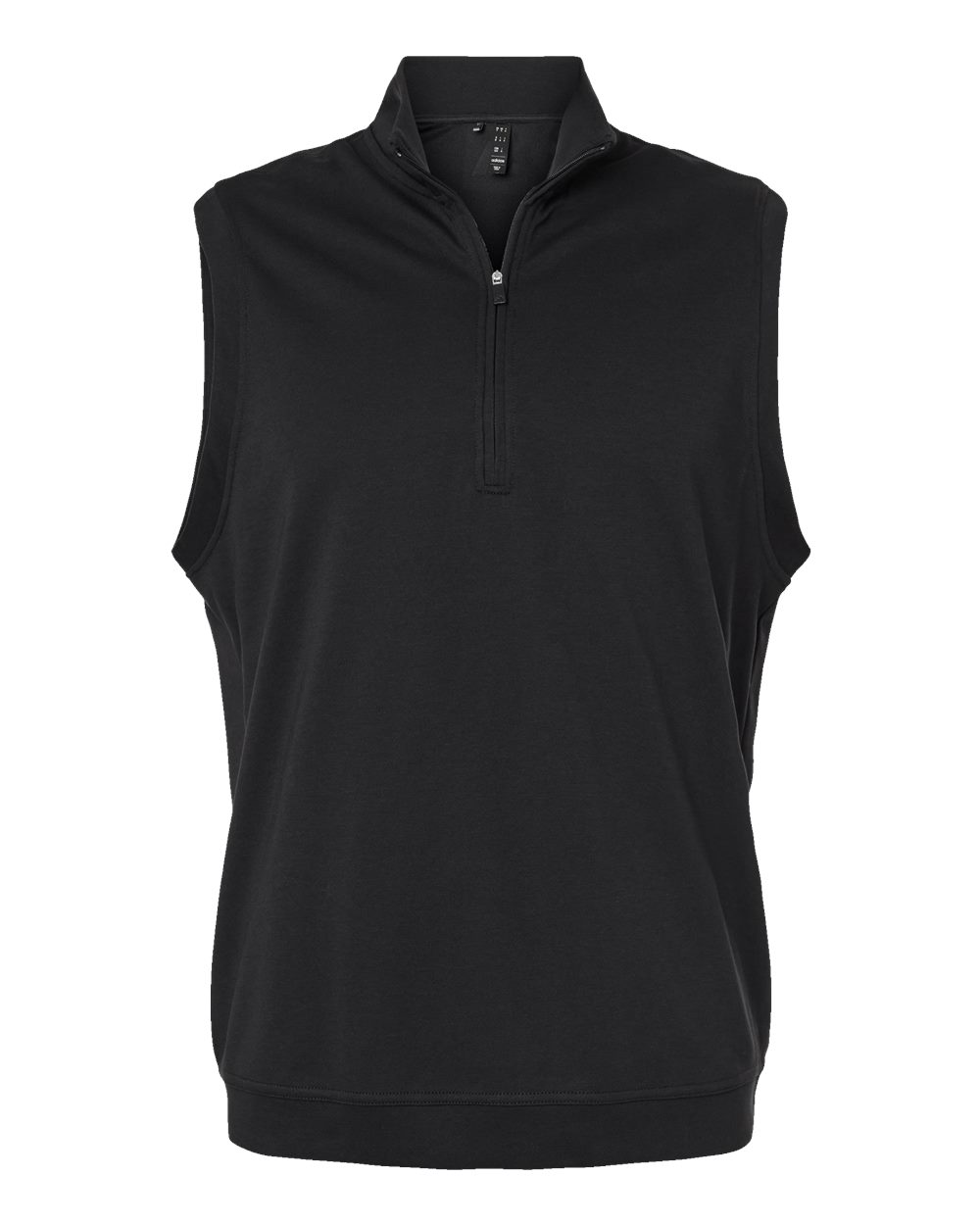 Adidas Men's Club Quarter-Zip Vest. A599 - Black