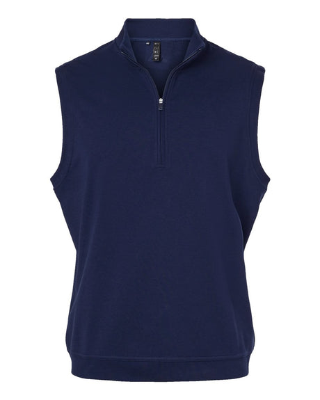 Adidas Men's Club Quarter-Zip Vest. A599 - Collegiate Navy