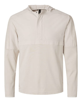 Adidas Men's Half-Zip Hooded Anorak. A607 - Alumina