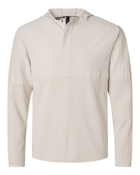 Adidas Men's Half-Zip Hooded Anorak. A607 - Alumina
