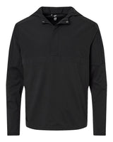 Adidas Men's Half-Zip Hooded Anorak. A607 - Black