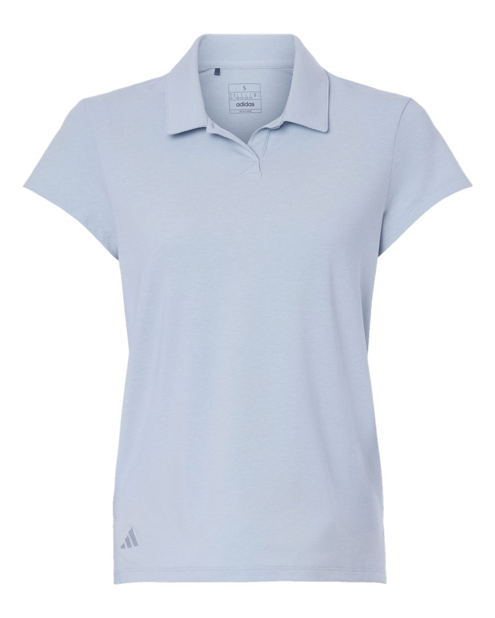 Adidas Women's Blended Polo. A690 - Blue Dawn Melange