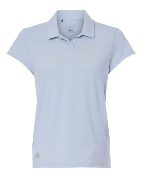 Adidas Women's Blended Polo. A690 - Blue Dawn Melange