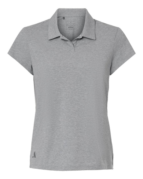 Adidas Women's Blended Polo. A690 - Grey Three Melange