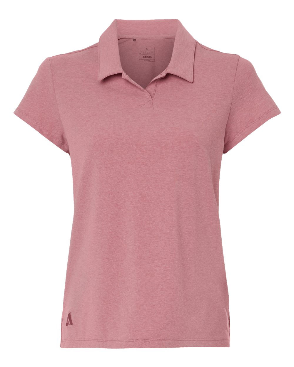 Adidas Women's Blended Polo. A690 - Pink Strata Melange