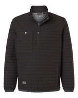 DRI DUCK Men's Keystone Quilted Pullover. 5303 - Black