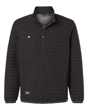 DRI DUCK Men's Keystone Quilted Pullover. 5303 - Black