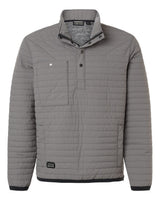 DRI DUCK Men's Keystone Quilted Pullover. 5303 - Grey