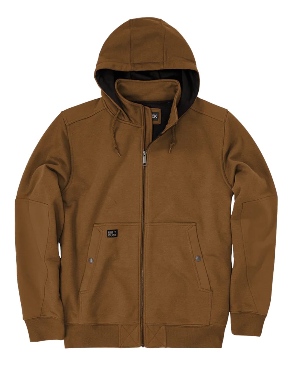 DRI DUCK Men's Mission Fleece Pro Full-Zip Jacket. 7340 - Saddle