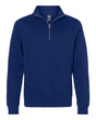 J. America Unisex Heavyweight Fleece Quarter-Zip Sweatshirt. 8717 - True Navy
