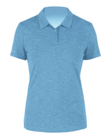 ANETIK Women's Breeze Tech Polo. WPBRZS1 - Bahama Heathered