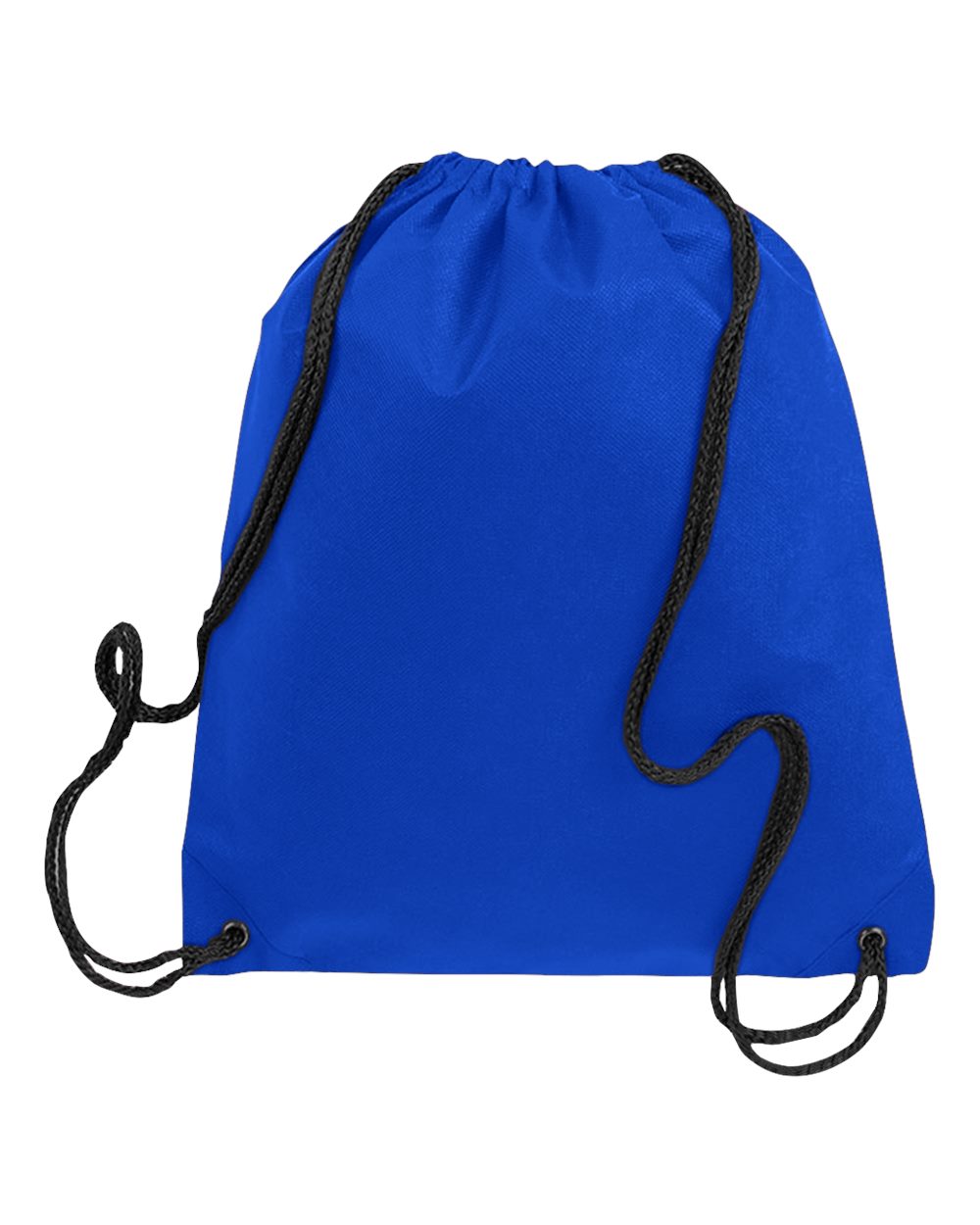 Q-Tees Non-Woven Drawstring Bag. Q1235 - Royal