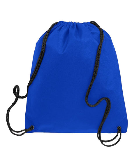 Q-Tees Non-Woven Drawstring Bag. Q1235 - Royal