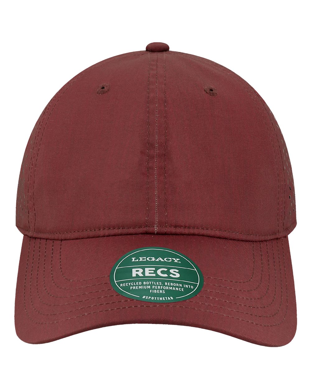 LEGACY Reclaim Sport Mesh Cap. RECS - Eco Maroon