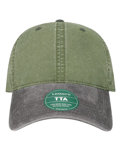 LEGACY Terra Twill Cap. TTA - Moss Green/ Cinder