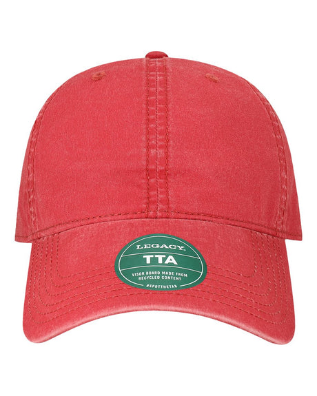 LEGACY Terra Twill Cap. TTA - Weathered Red