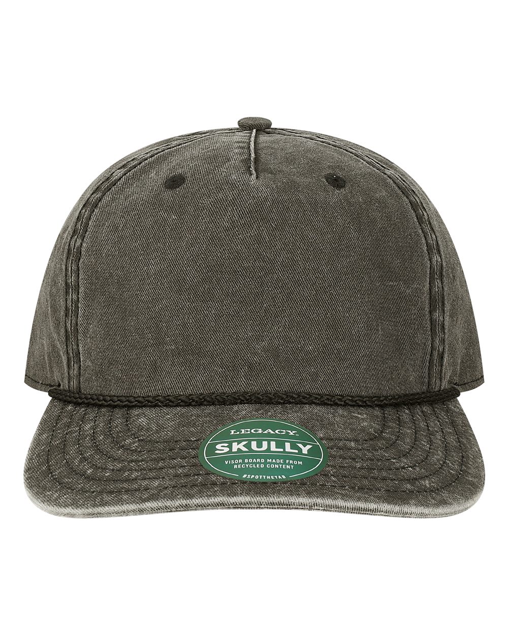 LEGACY Skully Rope Cap. SKULLY - Black