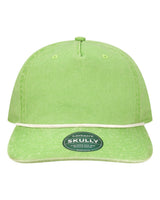 LEGACY Skully Rope Cap. SKULLY - Lime Green