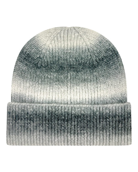 LEGACY Tie-Dyed Ribbed Beanie. KTDRB - Grey Marble