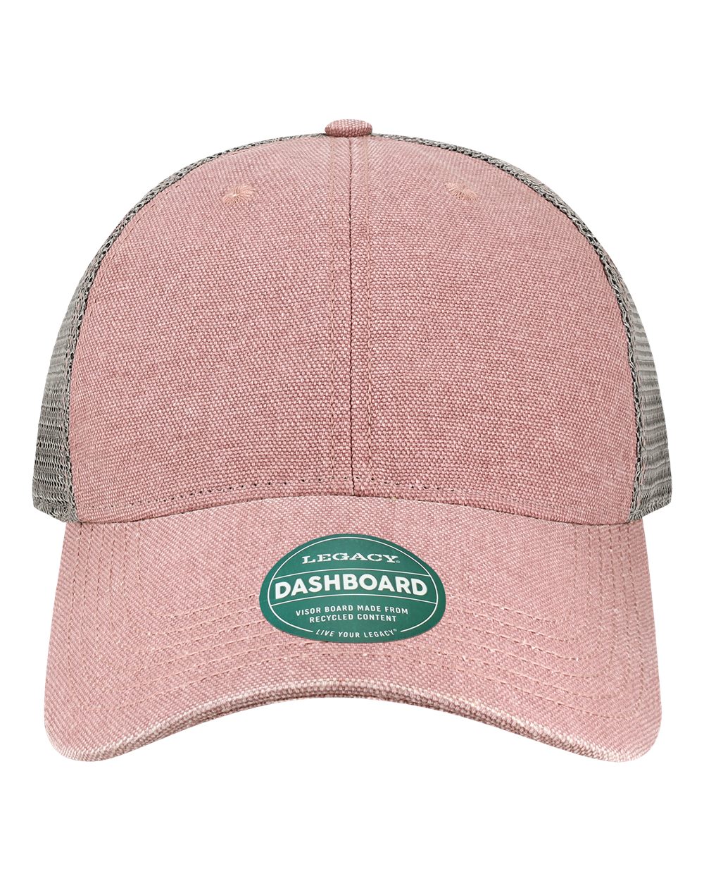 LEGACY Dashboard Trucker Cap. DTA - Dusty Rose/ Grey