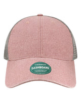 LEGACY Dashboard Trucker Cap. DTA - Dusty Rose/ Grey