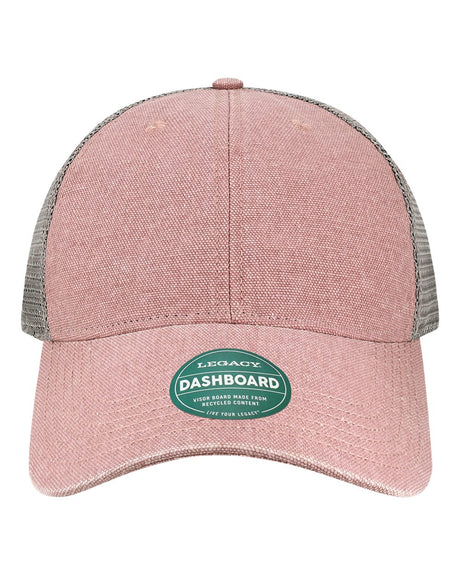 LEGACY Dashboard Trucker Cap. DTA - Dusty Rose/ Grey