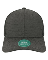 LEGACY Mid-Pro Snapback Trucker Cap. MPS - Black Z - Quilted
