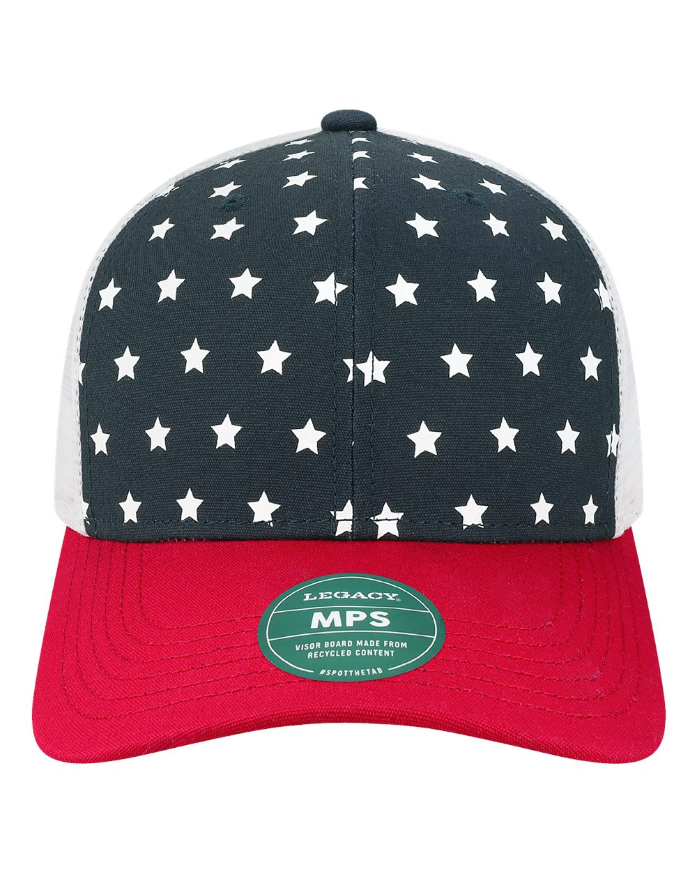 LEGACY Mid-Pro Snapback Trucker Cap. MPS - USA