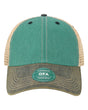 LEGACY Old Favorite Trucker Cap. OFA - Aqua Blue/ Navy