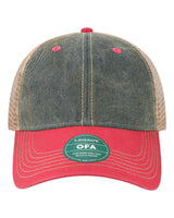 LEGACY Old Favorite Trucker Cap. OFA - Navy/ Dark Pink