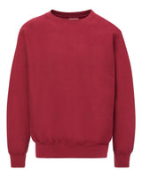 MV Sport Unisex Pro-Weave® Crewneck Sweatshirt. 496 - Crimson