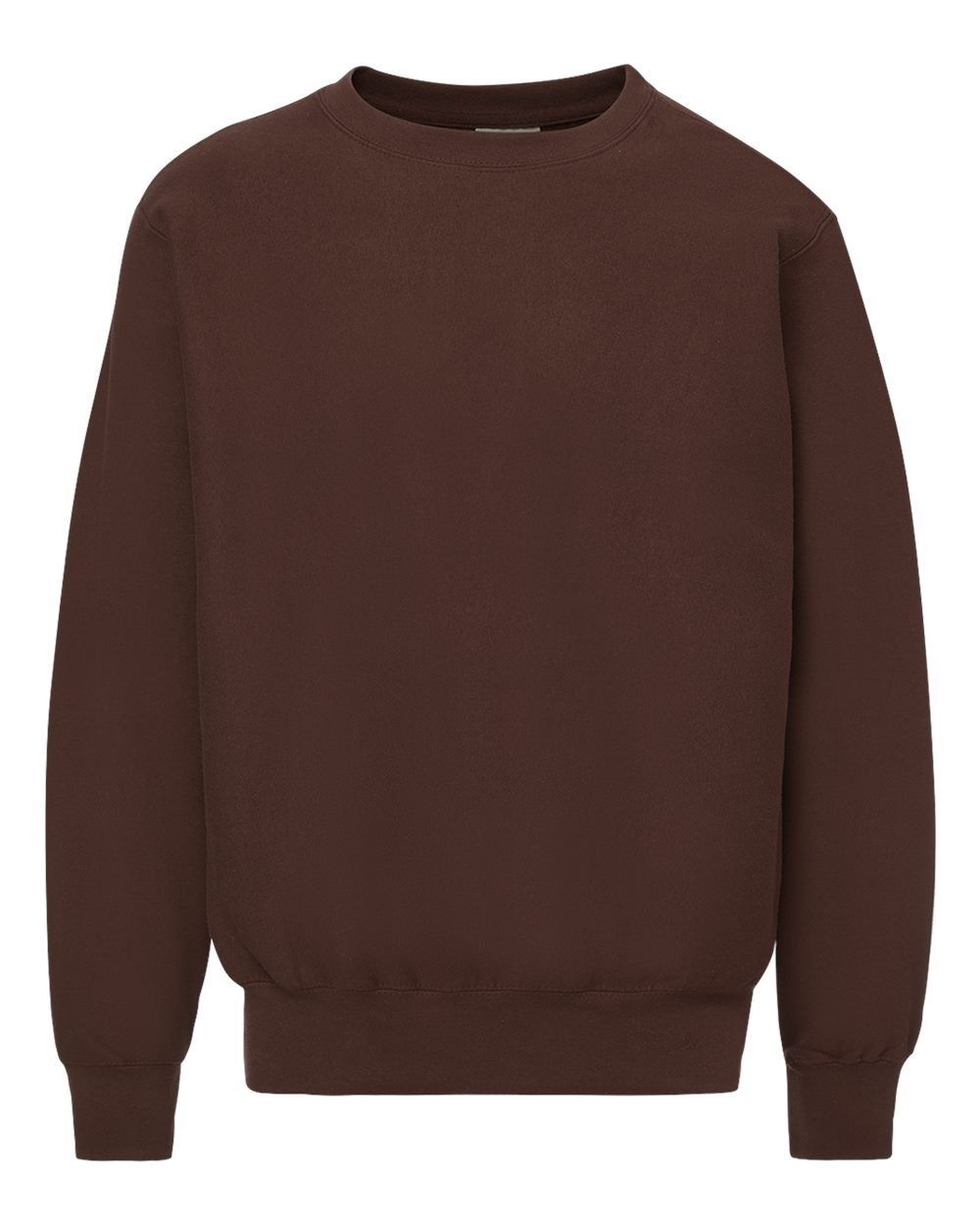 MV Sport Unisex Pro-Weave® Crewneck Sweatshirt. 496 - Espresso Brown