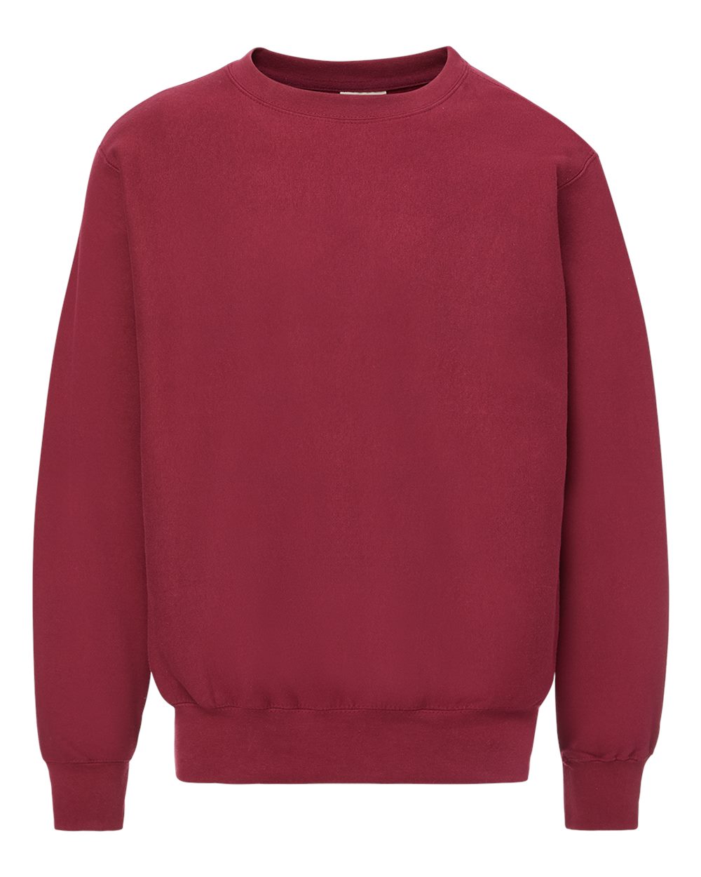 MV Sport Unisex Pro-Weave® Crewneck Sweatshirt. 496 - Garnet