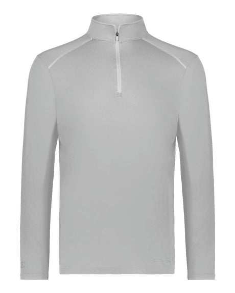 Holloway Men's CoolCore® Quarter-Zip Pullover. 222140 - Athletic Grey