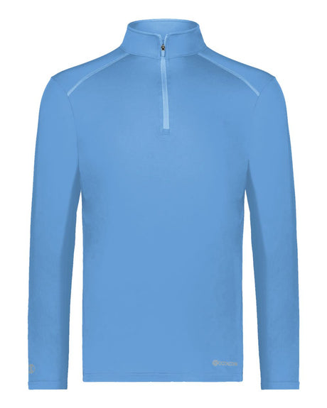 Holloway Men's CoolCore® Quarter-Zip Pullover. 222140 - Columbia Blue
