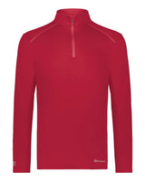 Holloway Men's CoolCore® Quarter-Zip Pullover. 222140 - Scarlet