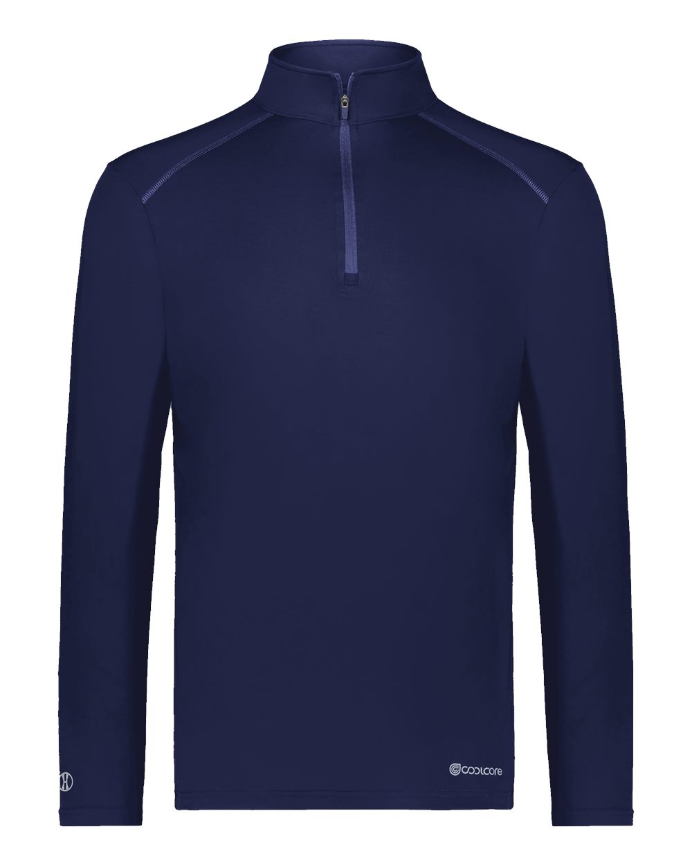 Holloway Youth CoolCore® Quarter-Zip Pullover. 222240 - Navy
