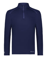 Holloway Youth CoolCore® Quarter-Zip Pullover. 222240 - Navy